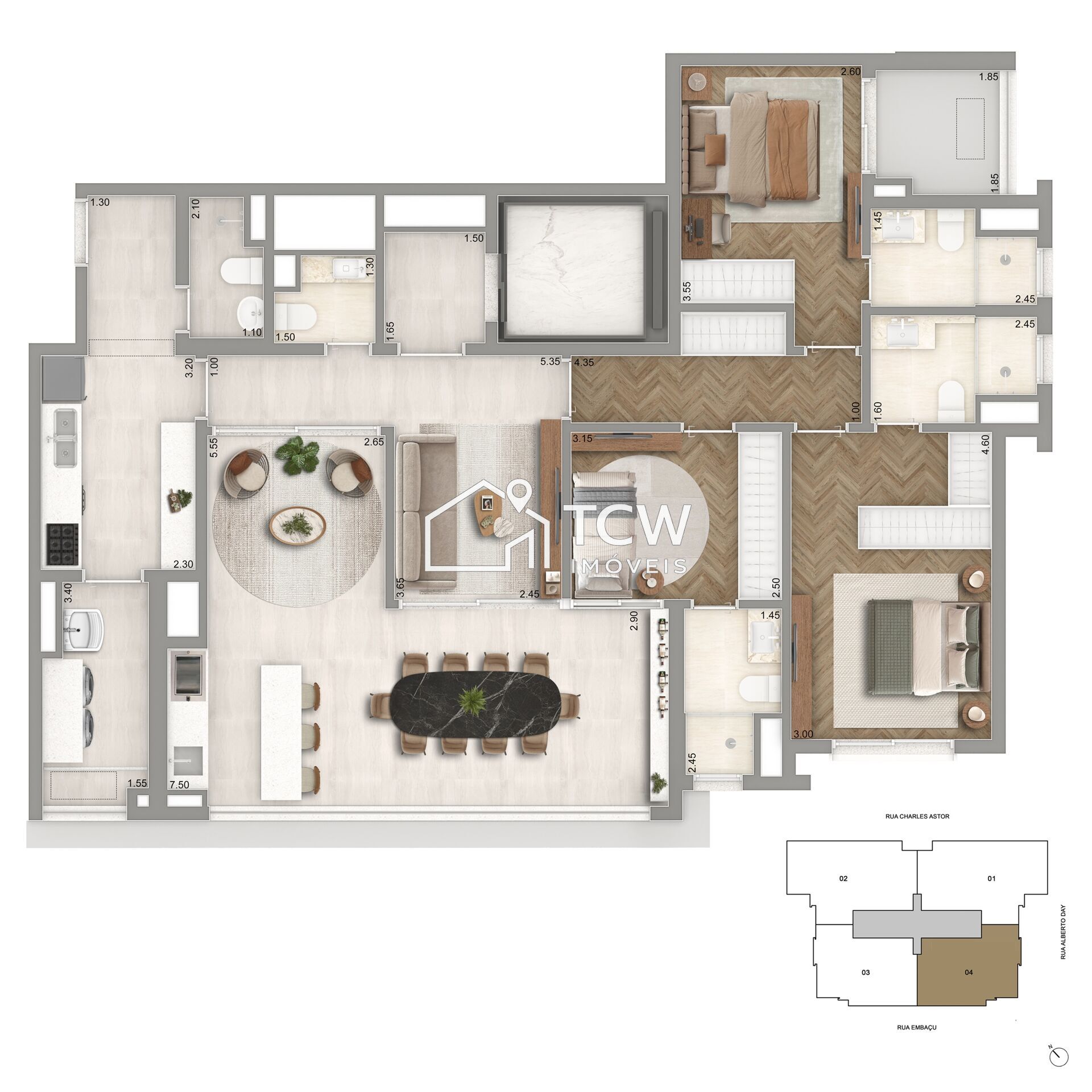 Apartamento, 3 quartos, 136 m² - Foto 16