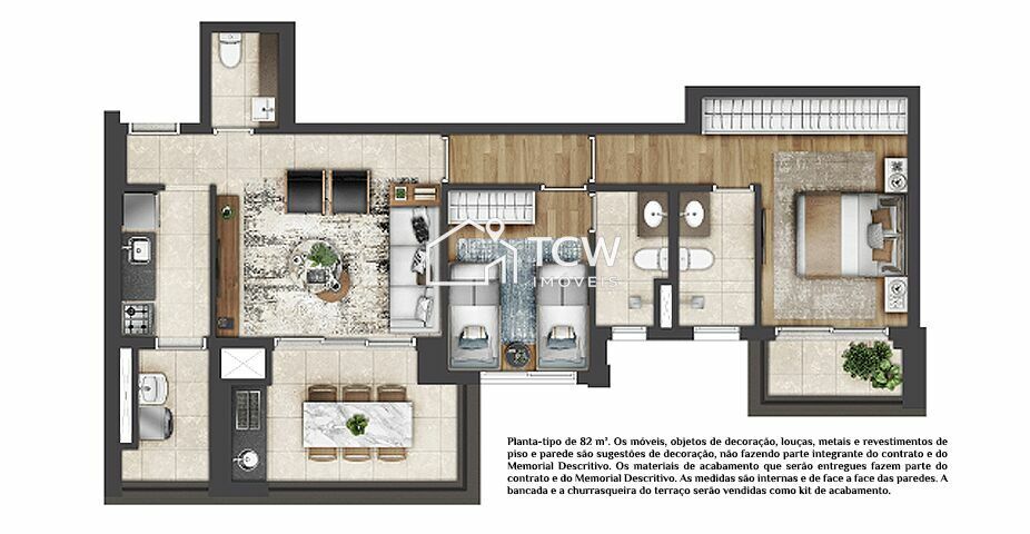Apartamento, 2 quartos, 105 m² - Foto 18