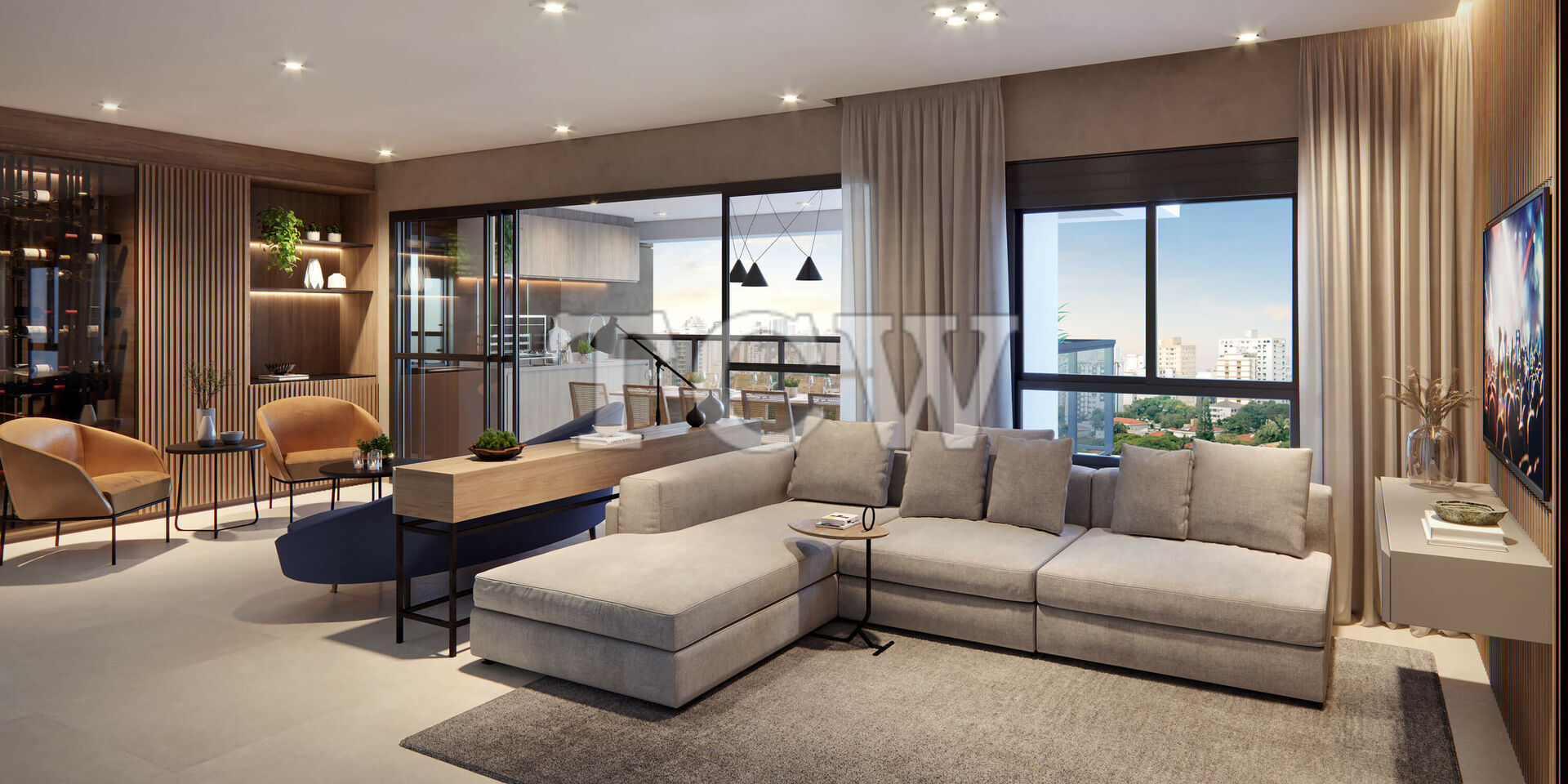 Apartamento à venda com 4 quartos, 141m² - Foto 1