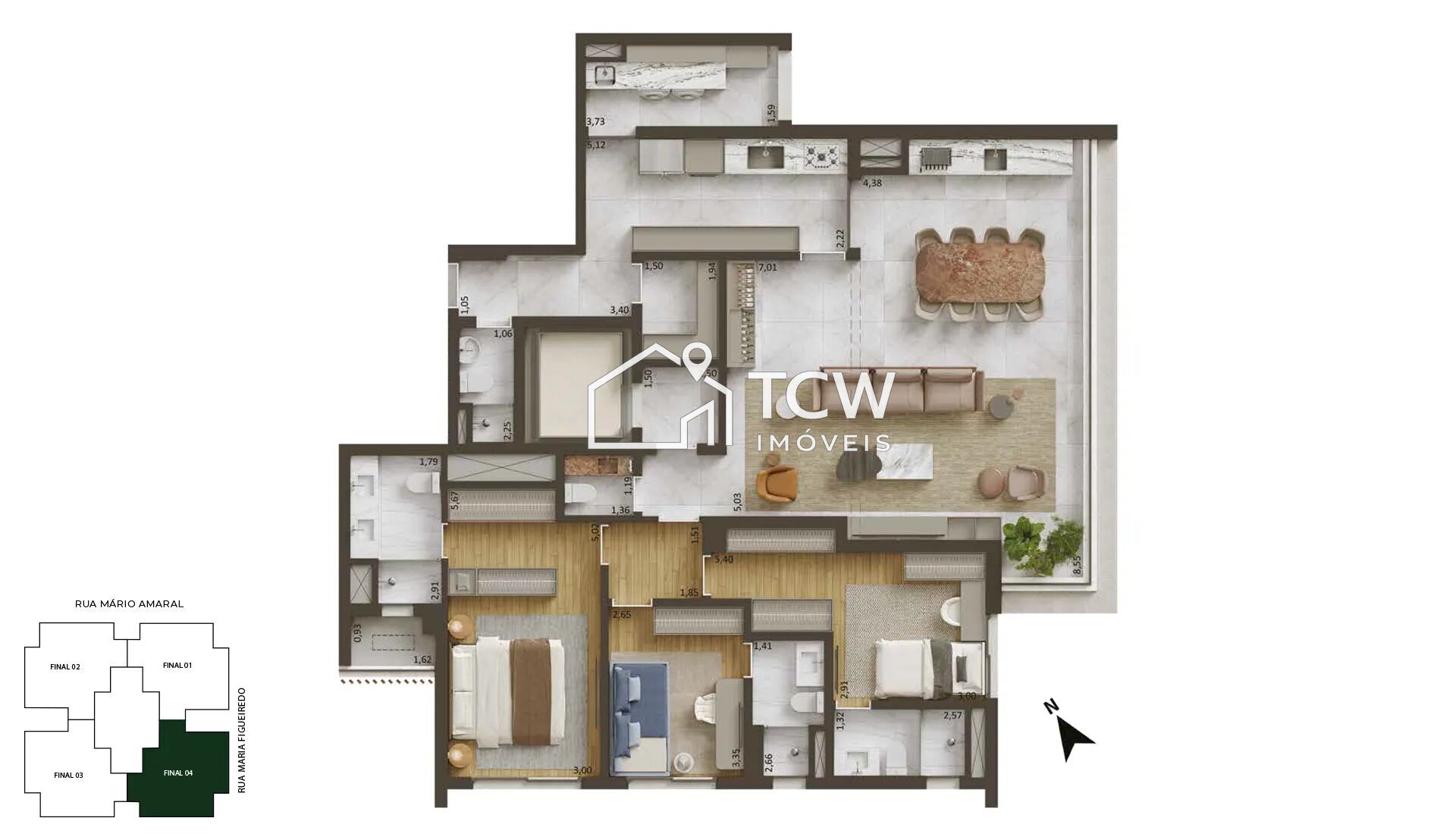 Apartamento, 3 quartos, 163 m² - Foto 7