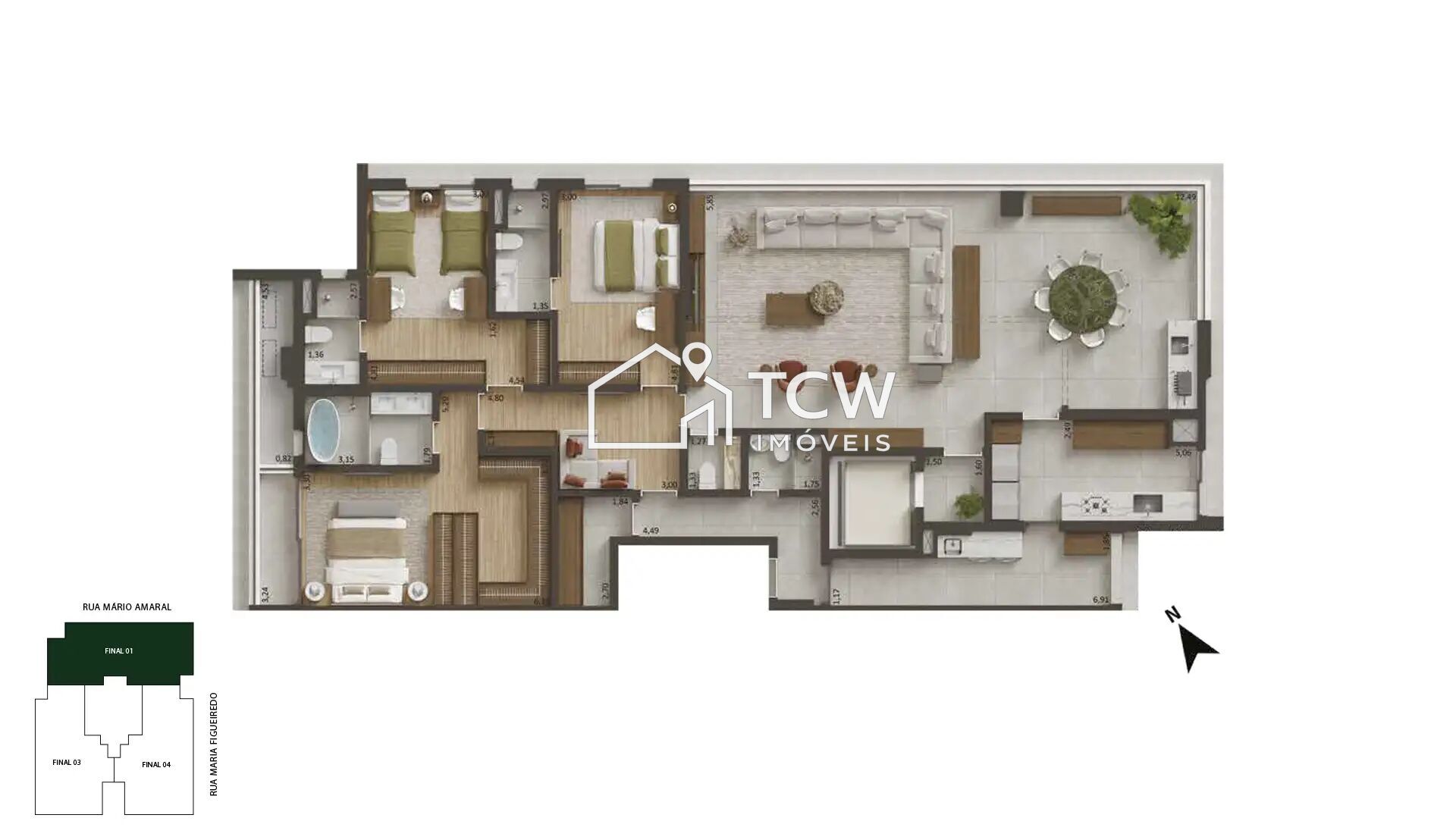 Apartamento, 3 quartos, 163 m² - Foto 9