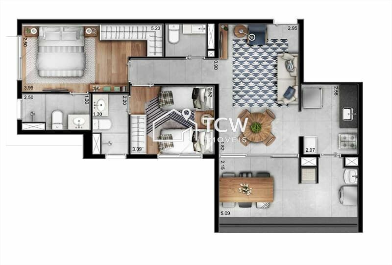 Apartamento, 3 quartos, 112 m² - Foto 19