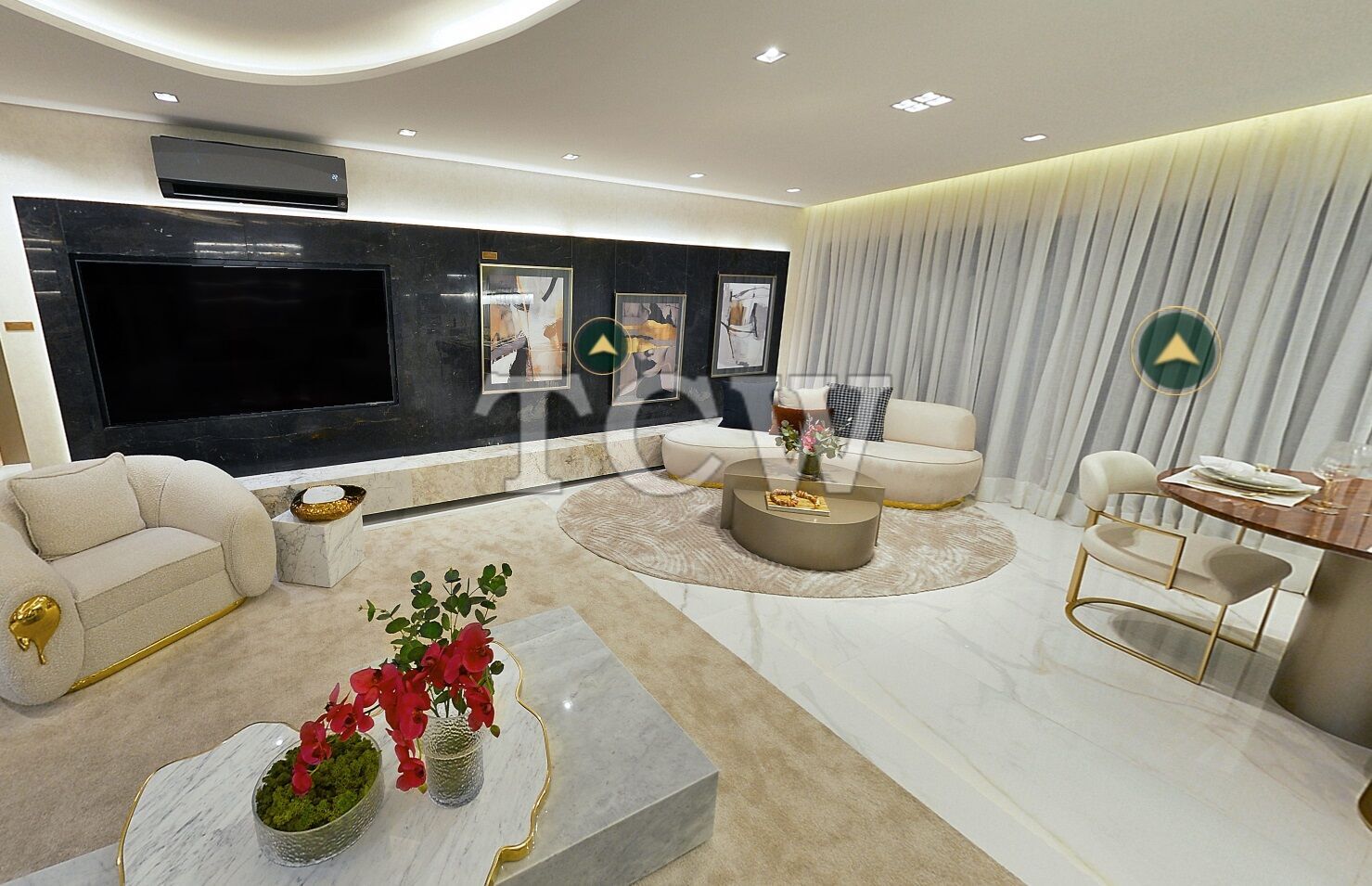 Apartamento à venda com 3 quartos, 162m² - Foto 2
