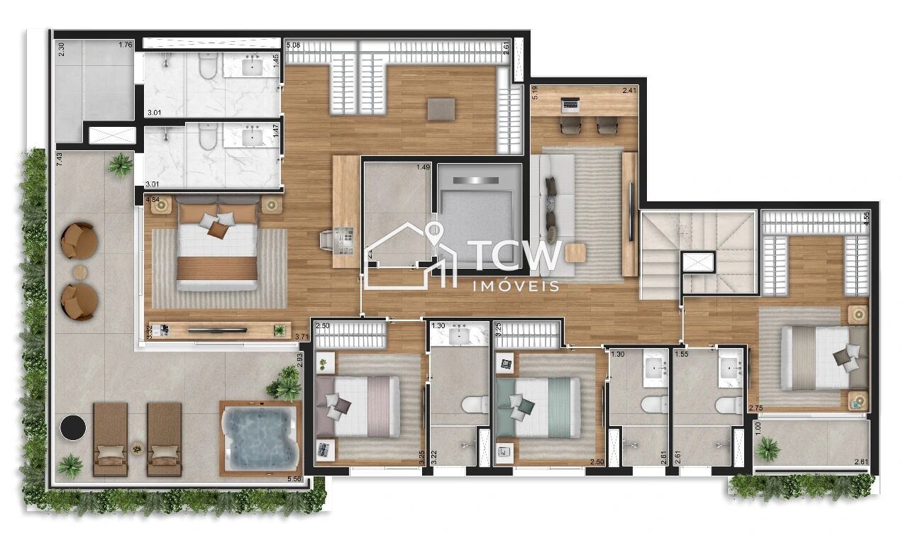 Apartamento, 3 quartos, 244 m² - Foto 18