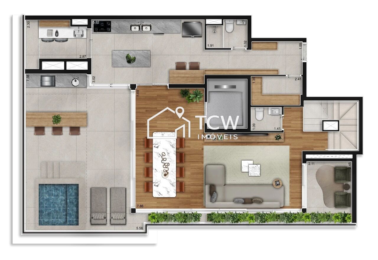 Apartamento, 3 quartos, 244 m² - Foto 19