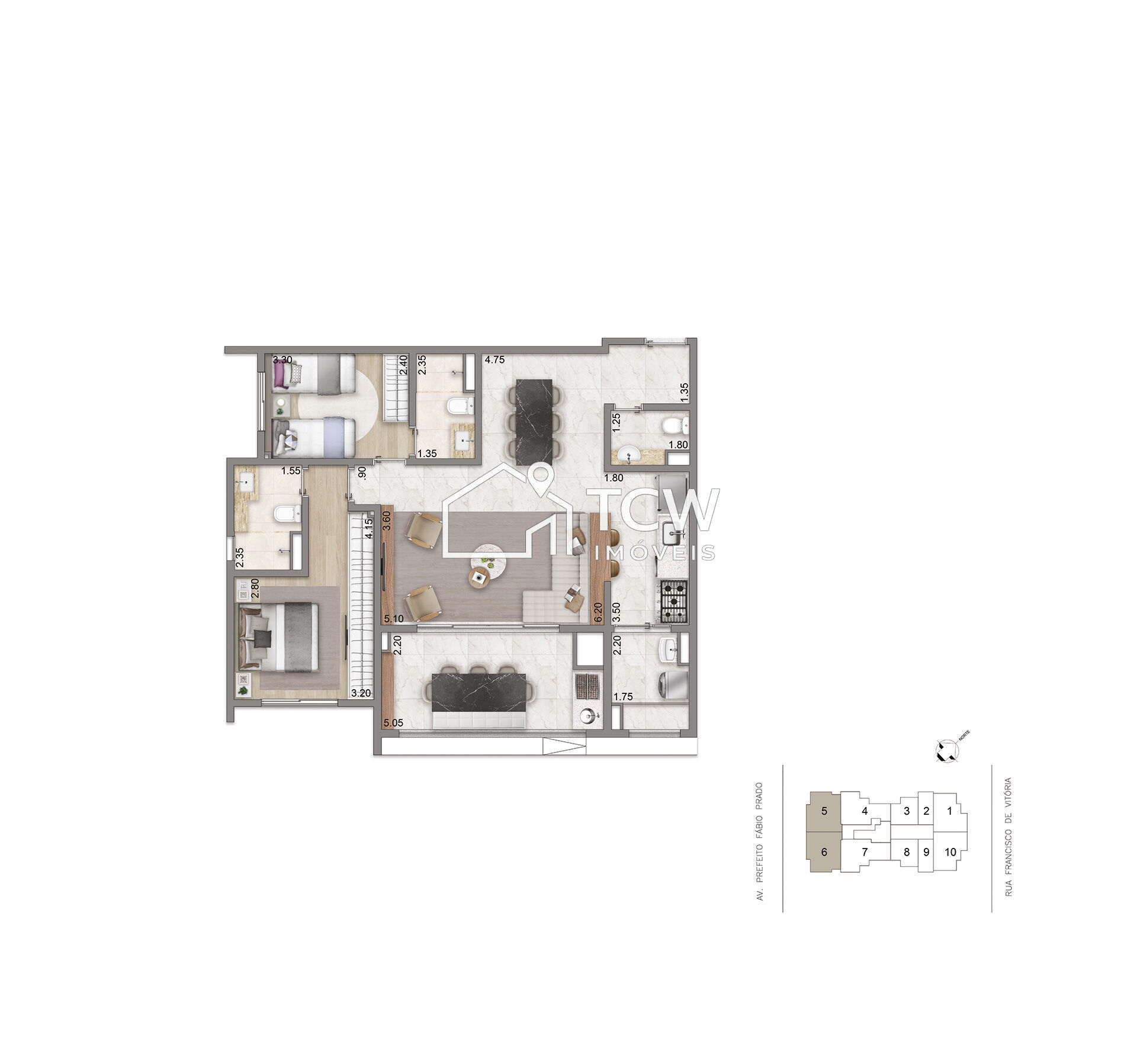Apartamento, 2 quartos, 82 m² - Foto 16