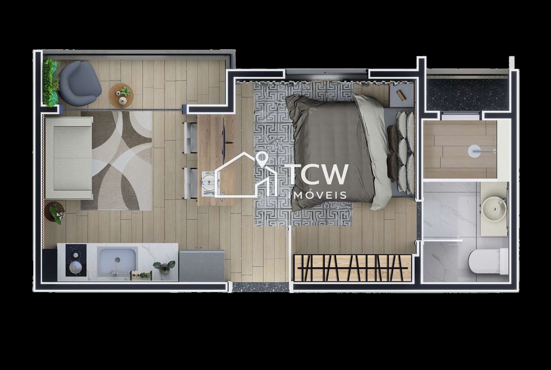 Apartamento, 1 quarto, 24 m² - Foto 11