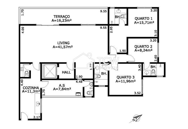Apartamento, 3 quartos, 146 m² - Foto 20