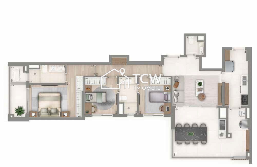 Apartamento, 2 quartos, 76 m² - Foto 11