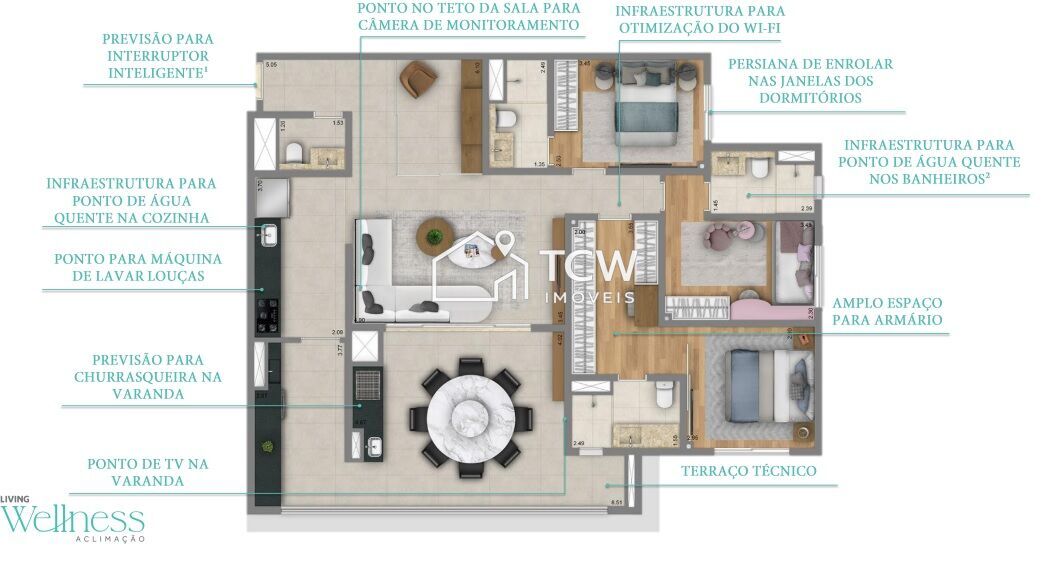 Apartamento, 3 quartos, 125 m² - Foto 19