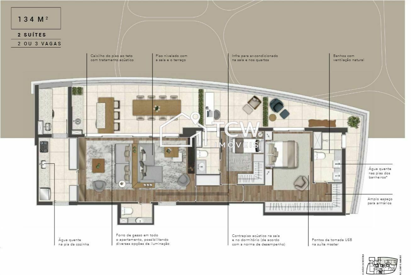 Apartamento, 3 quartos, 168 m² - Foto 20