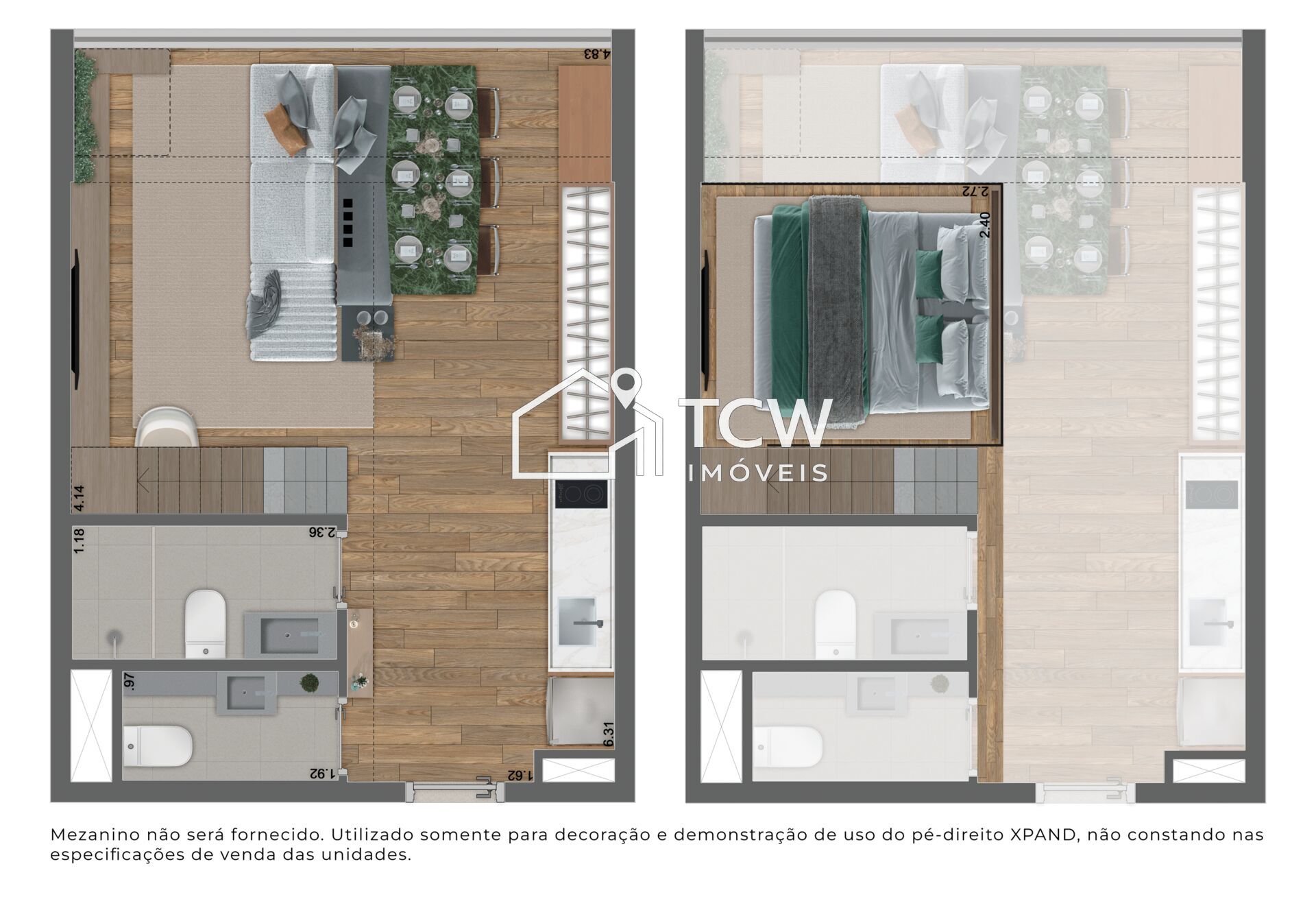 Apartamento, 1 quarto, 35 m² - Foto 19
