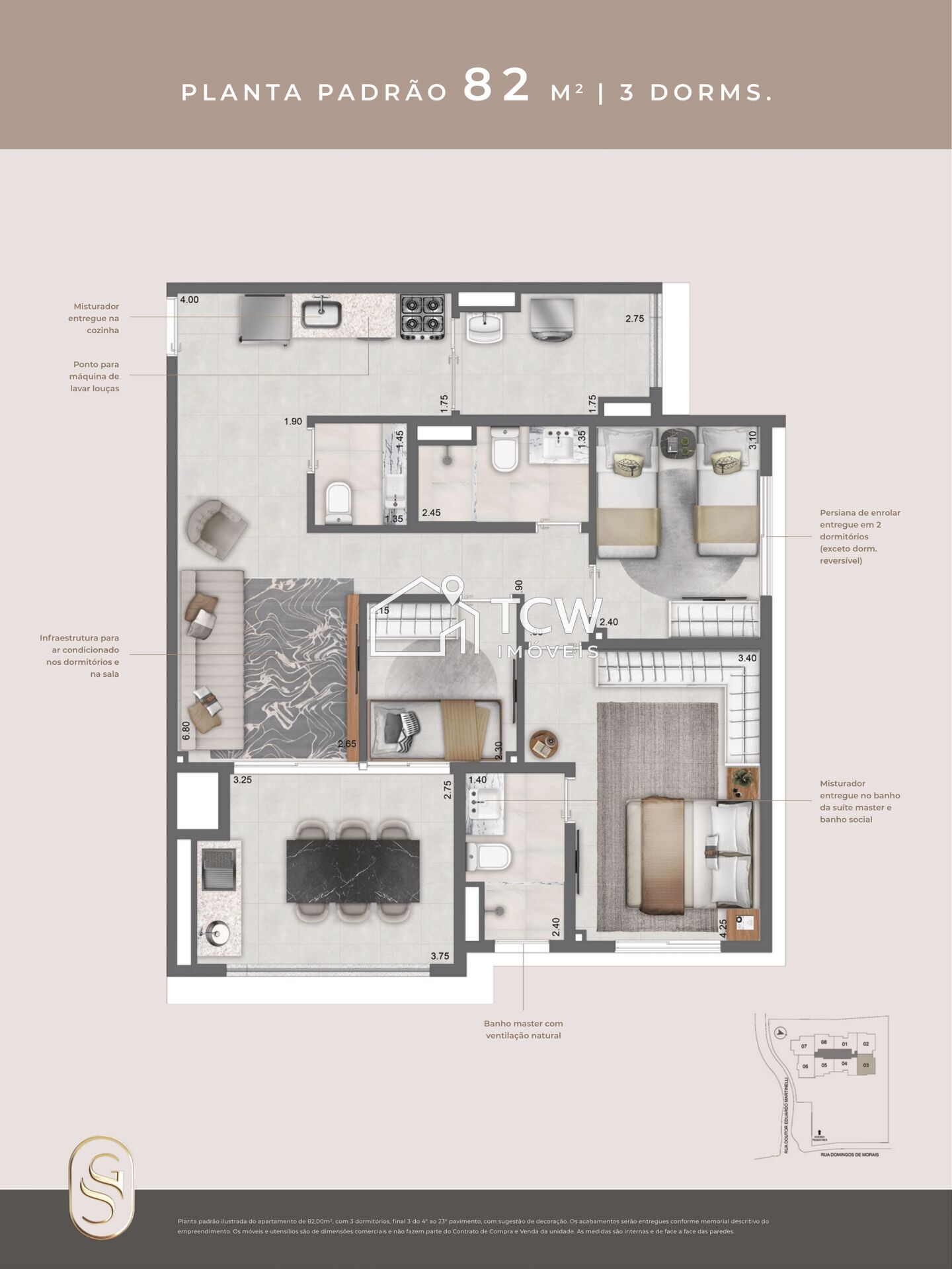 Apartamento, 3 quartos, 89 m² - Foto 12