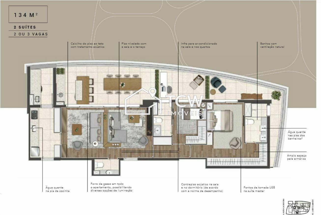 Cobertura, 4 quartos, 250 m² - Foto 26