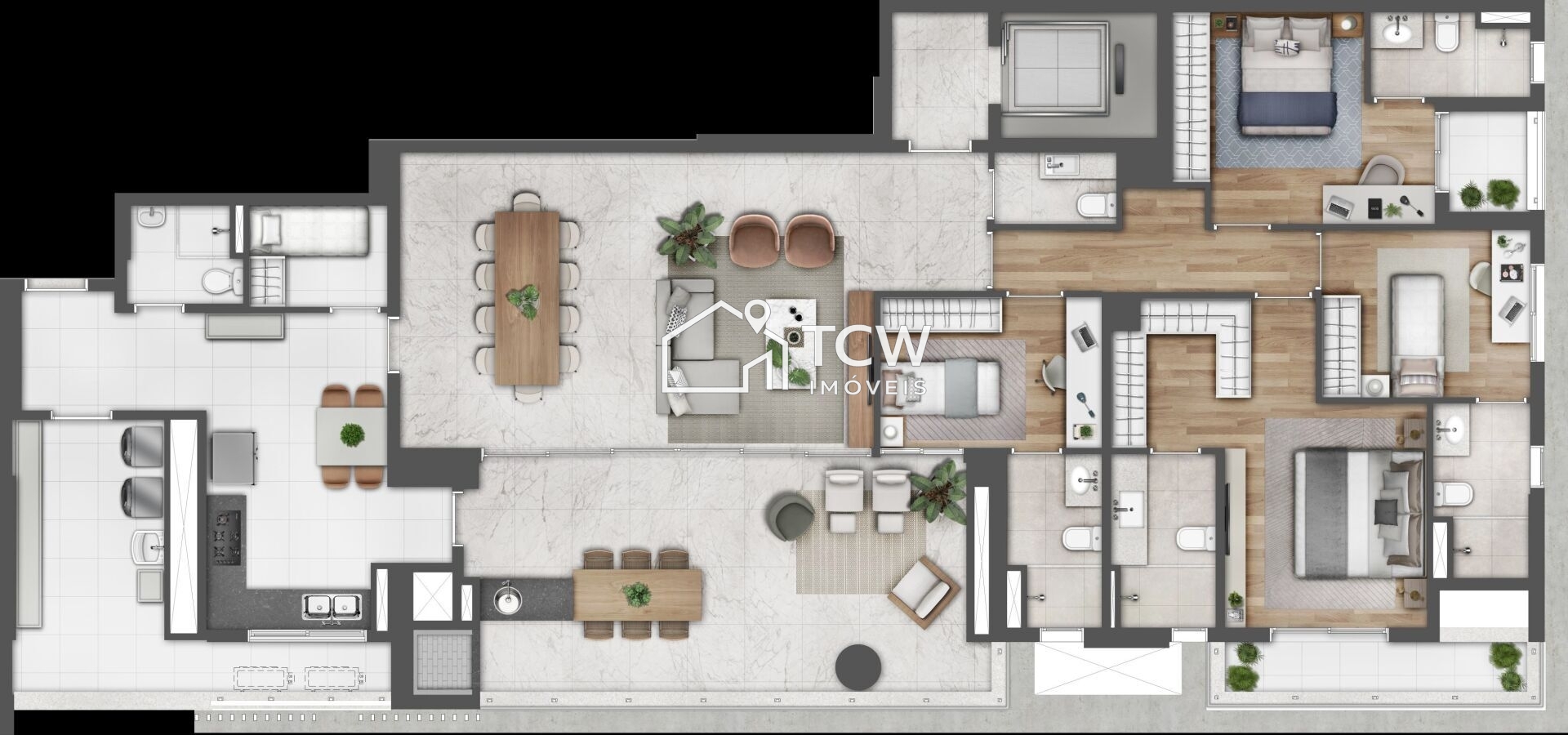 Apartamento, 4 quartos, 224 m² - Foto 18
