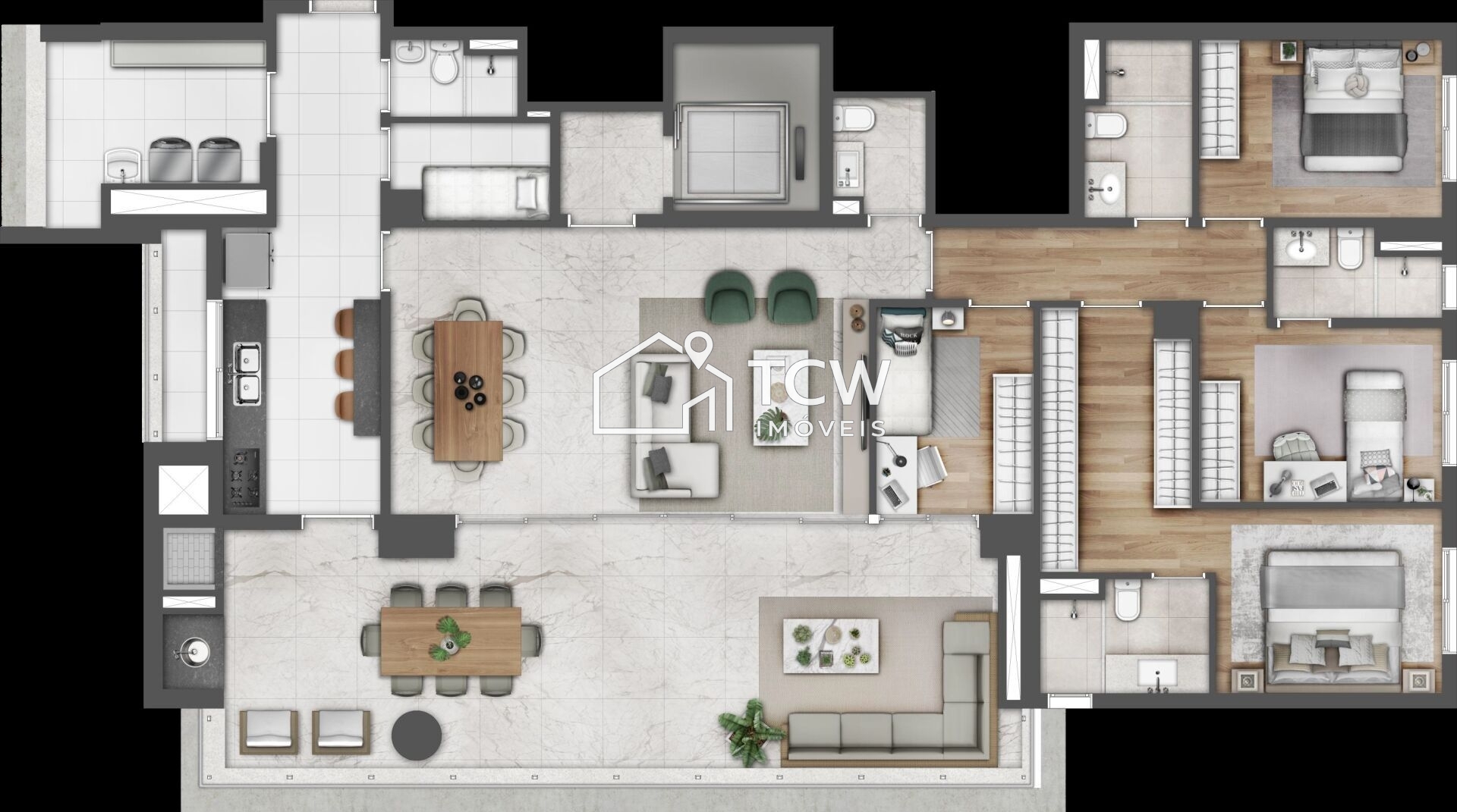 Apartamento, 4 quartos, 224 m² - Foto 17