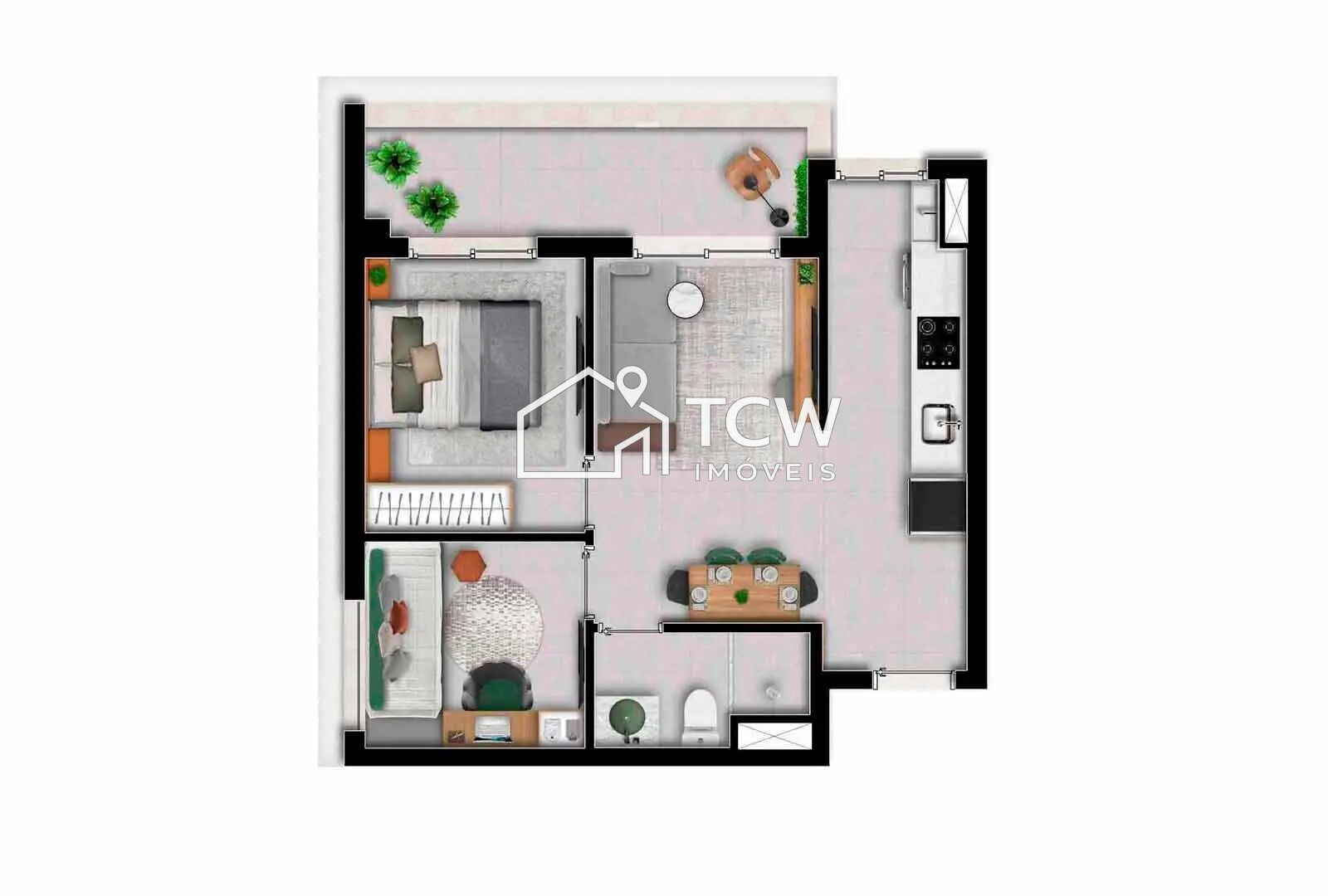 Apartamento, 2 quartos, 47 m² - Foto 28
