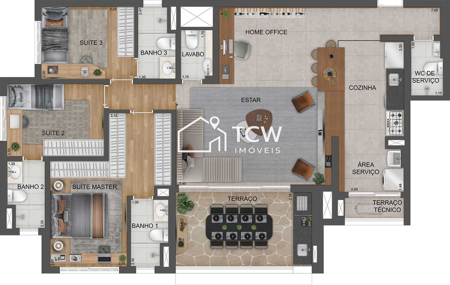 Apartamento, 3 quartos, 94 m² - Foto 28