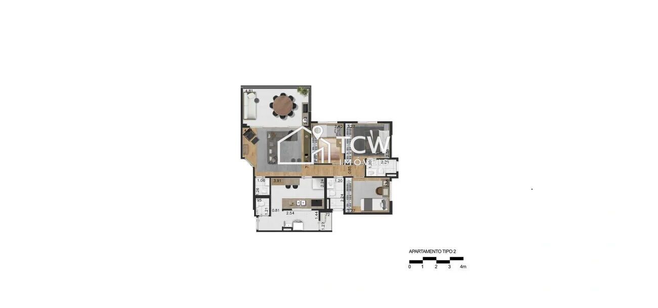 Apartamento, 3 quartos, 95 m² - Foto 13