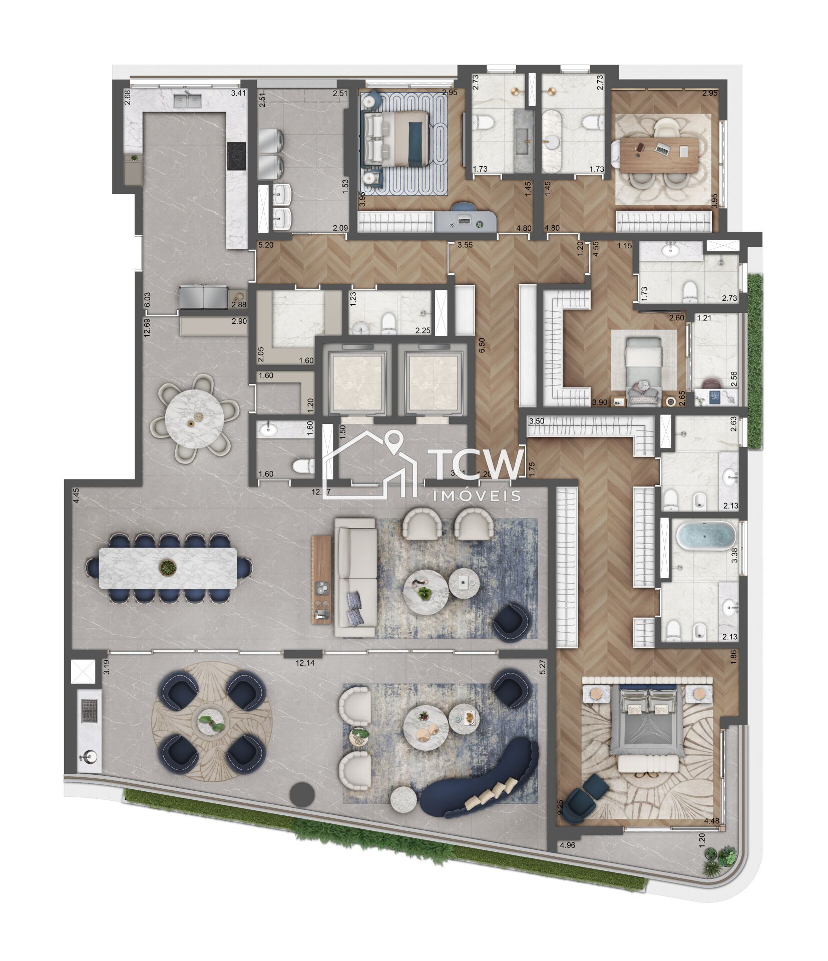 Apartamento, 4 quartos, 359 m² - Foto 24