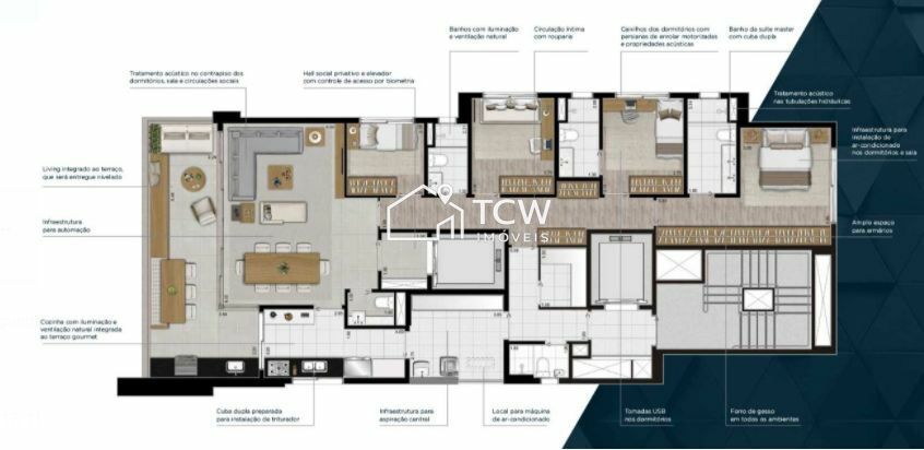 Apartamento, 4 quartos, 170 m² - Foto 10