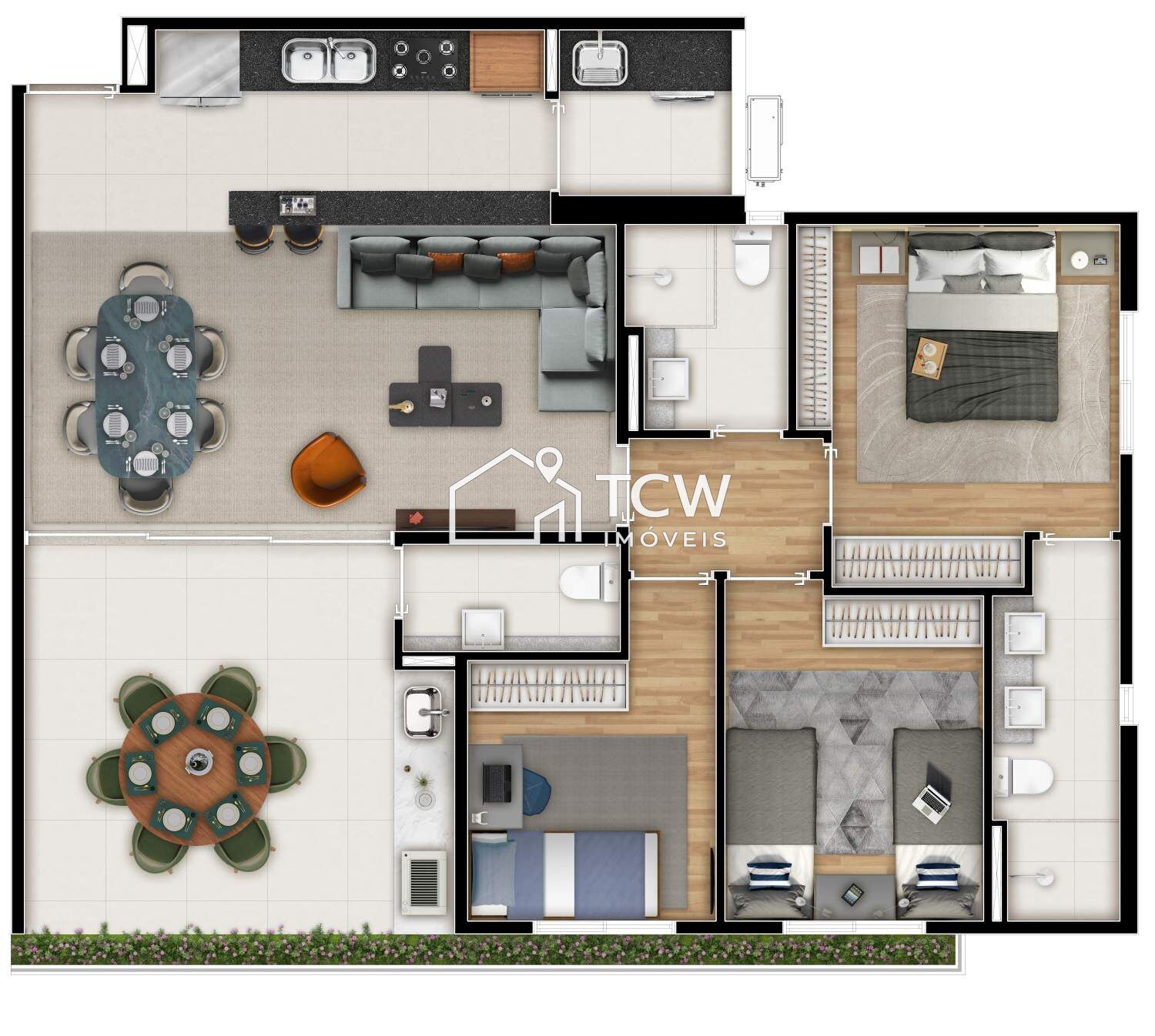 Apartamento, 2 quartos, 89 m² - Foto 16