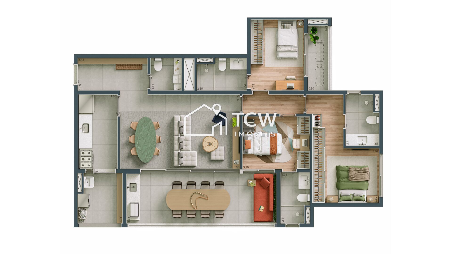 Apartamento, 4 quartos, 166 m² - Foto 21