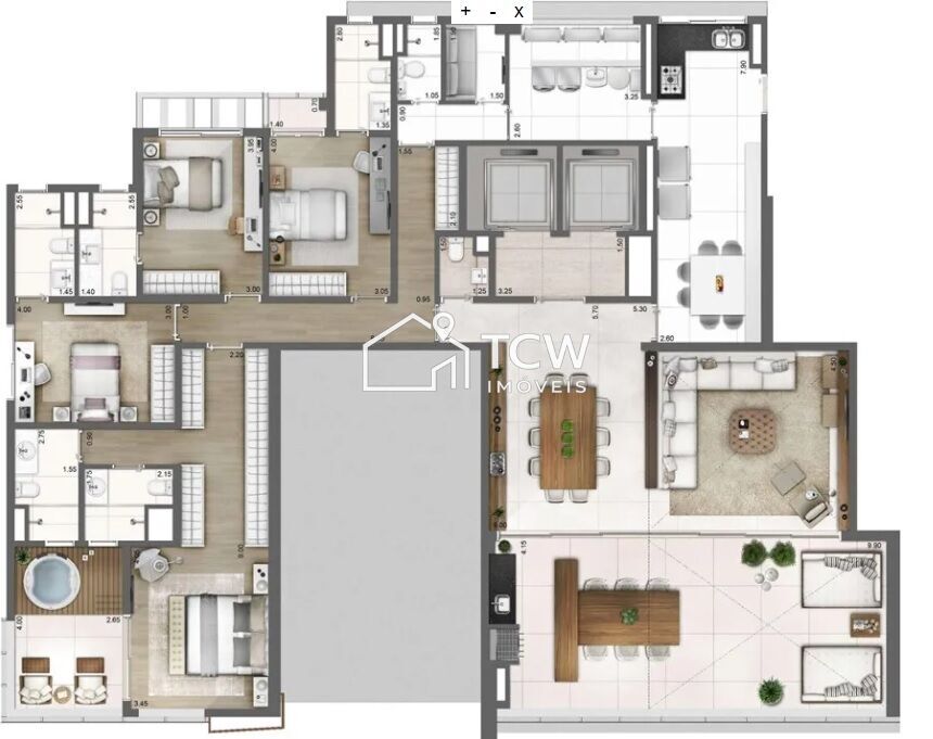 Apartamento, 4 quartos, 275 m² - Foto 33