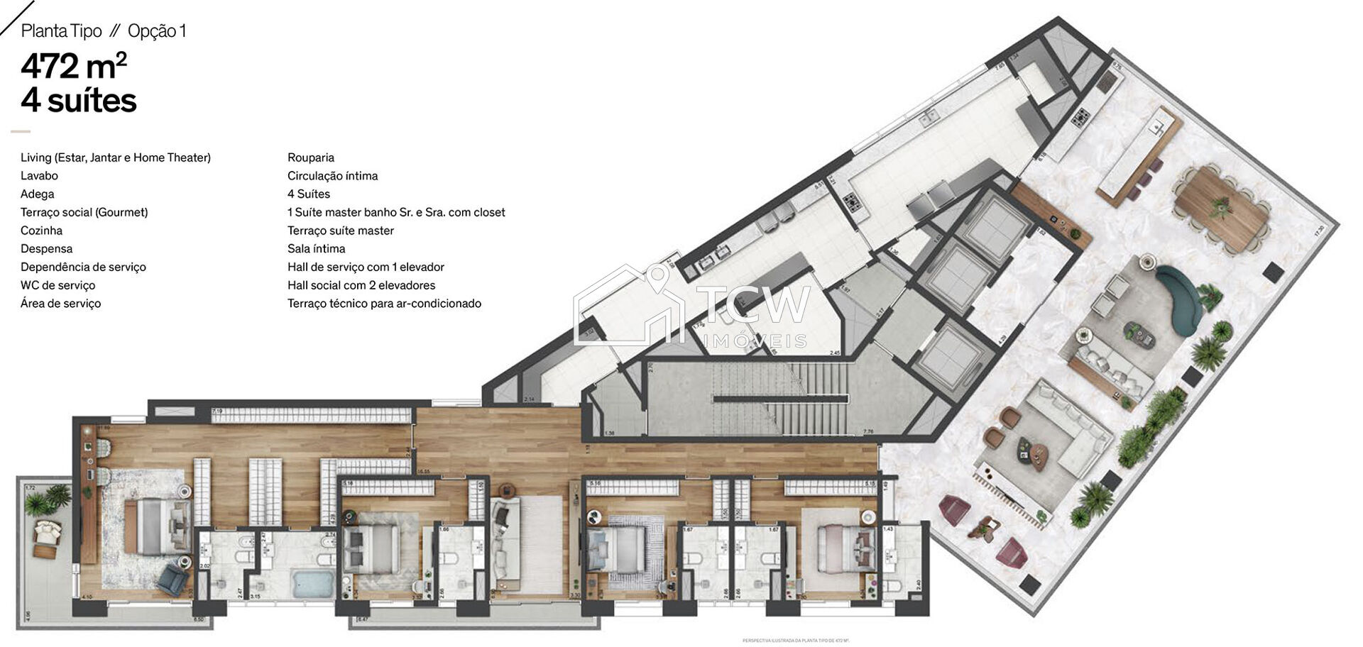Apartamento, 4 quartos, 472 m² - Foto 11