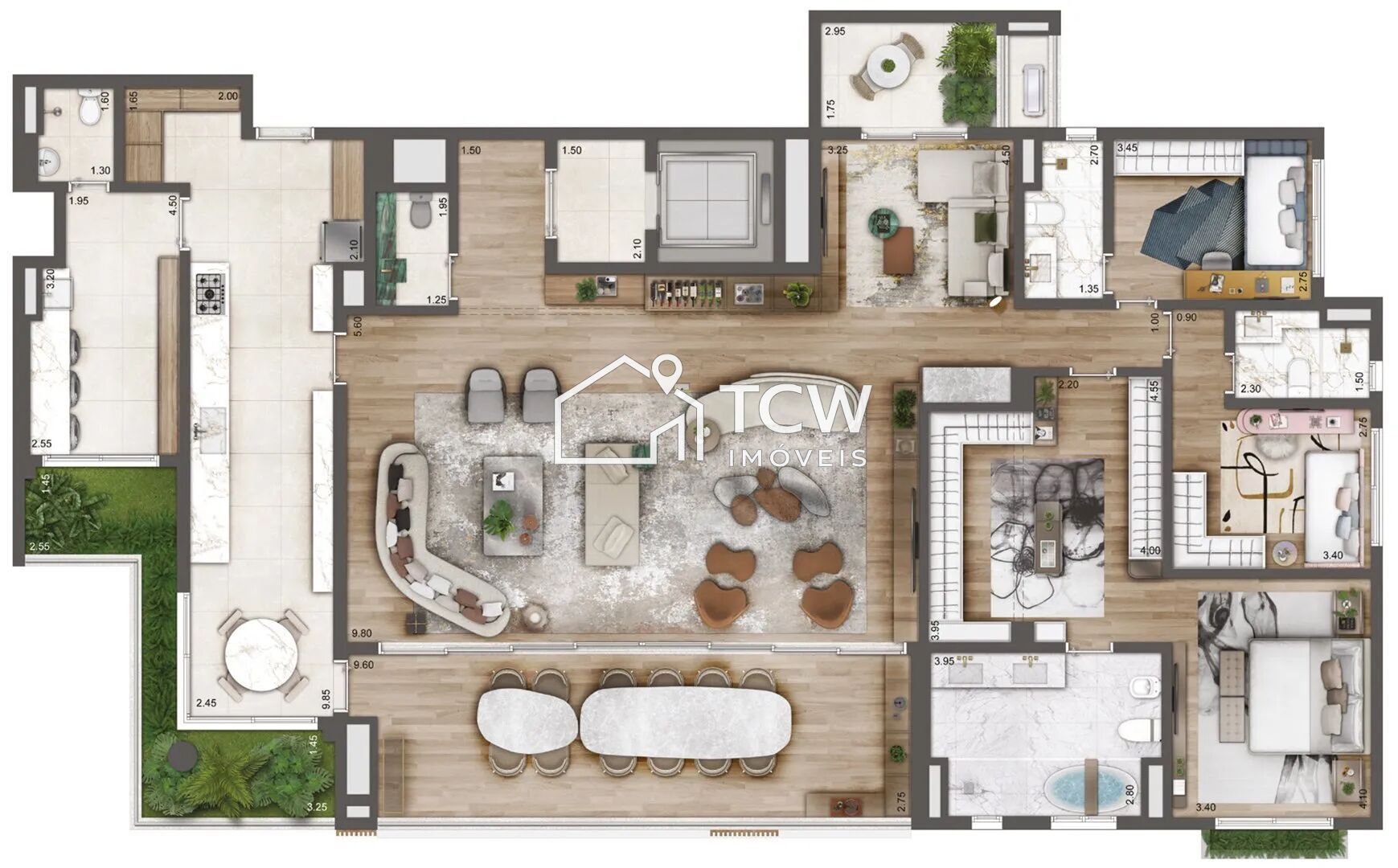 Apartamento, 4 quartos, 252 m² - Foto 31
