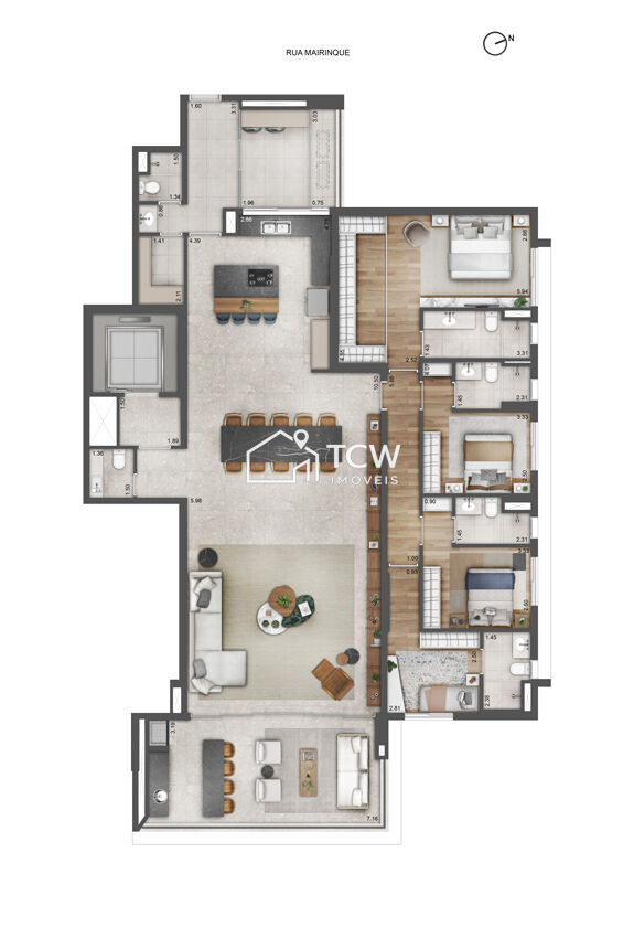 Apartamento, 4 quartos, 232 m² - Foto 15