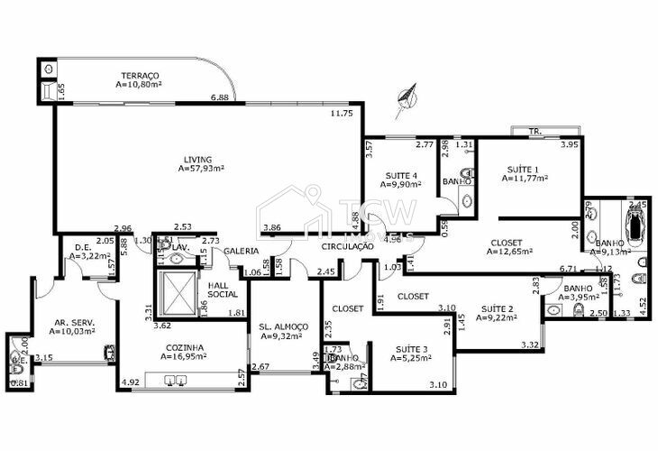 Apartamento, 3 quartos, 237 m² - Foto 30