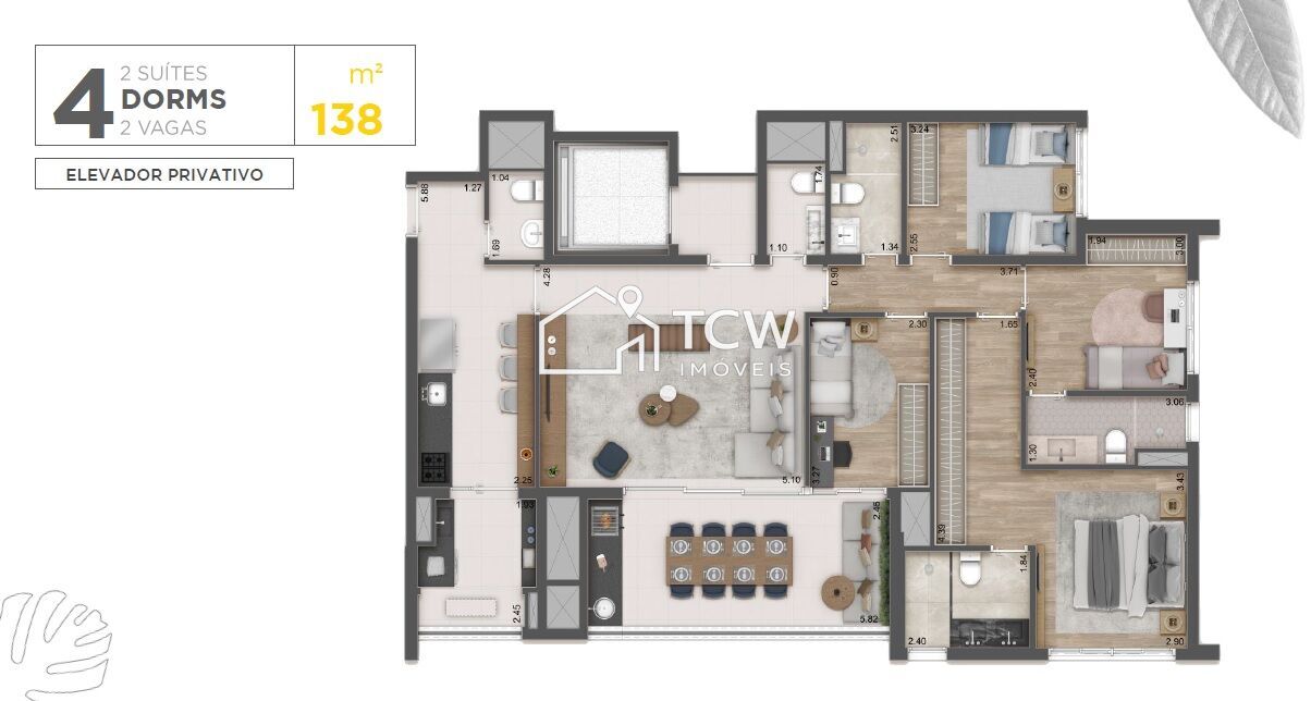 Apartamento, 3 quartos, 82 m² - Foto 15