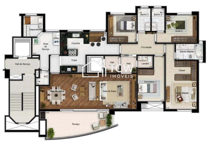 Apartamento, 4 quartos, 183 m² - Foto 20