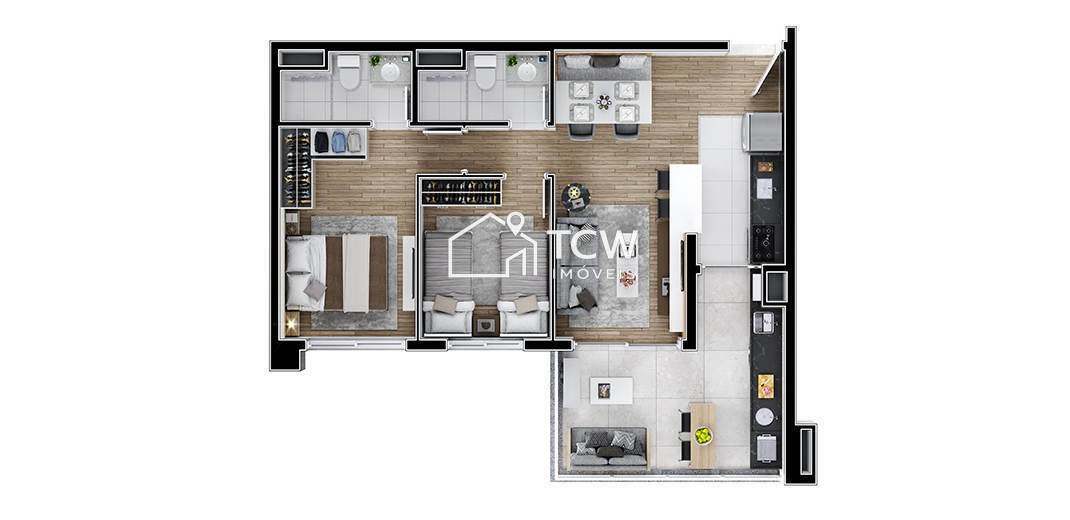 Apartamento, 2 quartos, 64 m² - Foto 18
