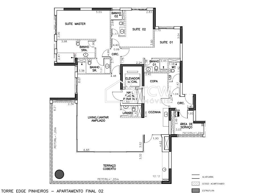Apartamento, 3 quartos, 230 m² - Foto 25