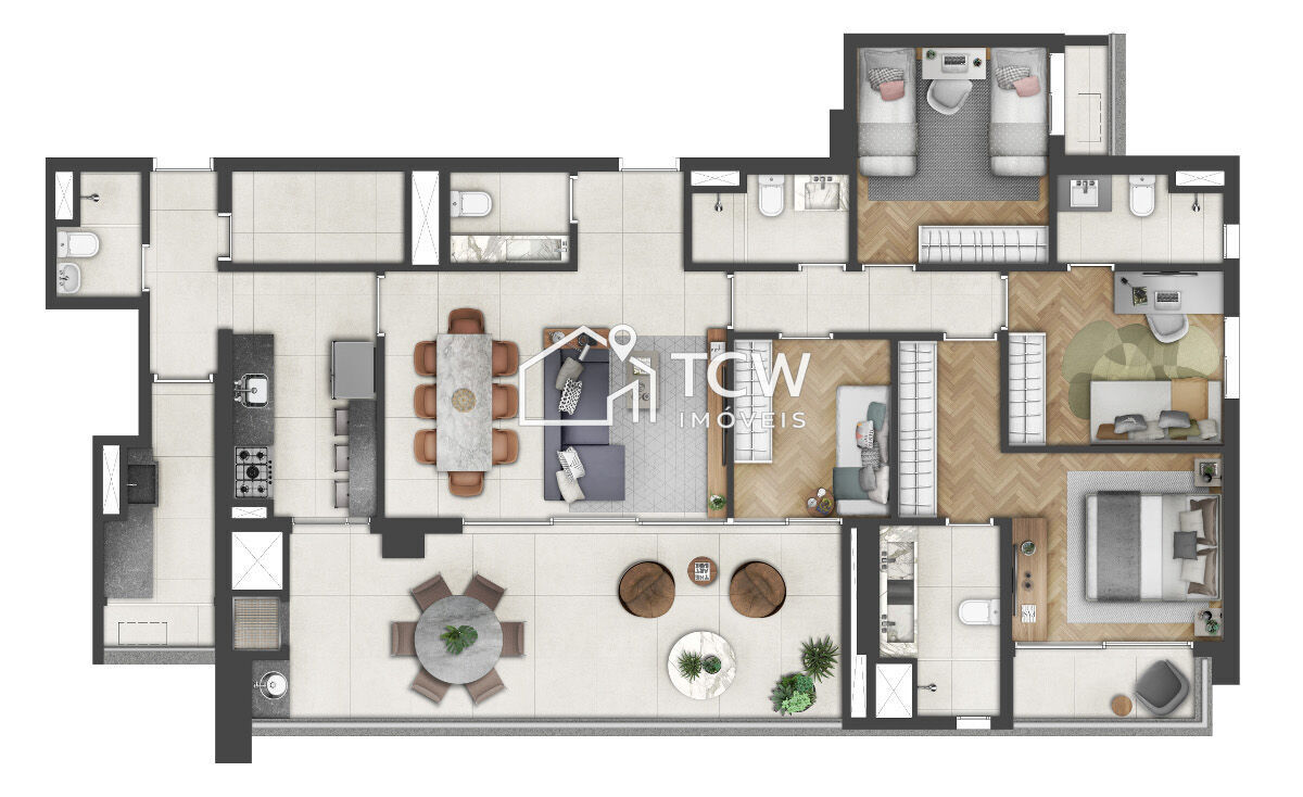 Apartamento, 3 quartos, 145 m² - Foto 34