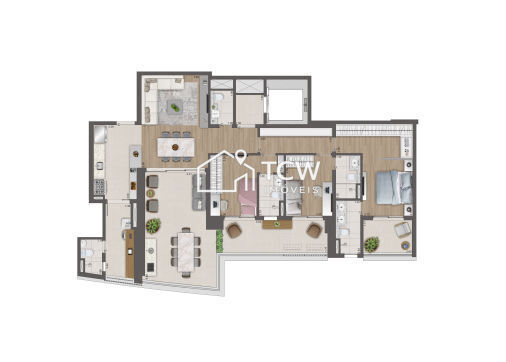 Apartamento, 3 quartos, 157 m² - Foto 16