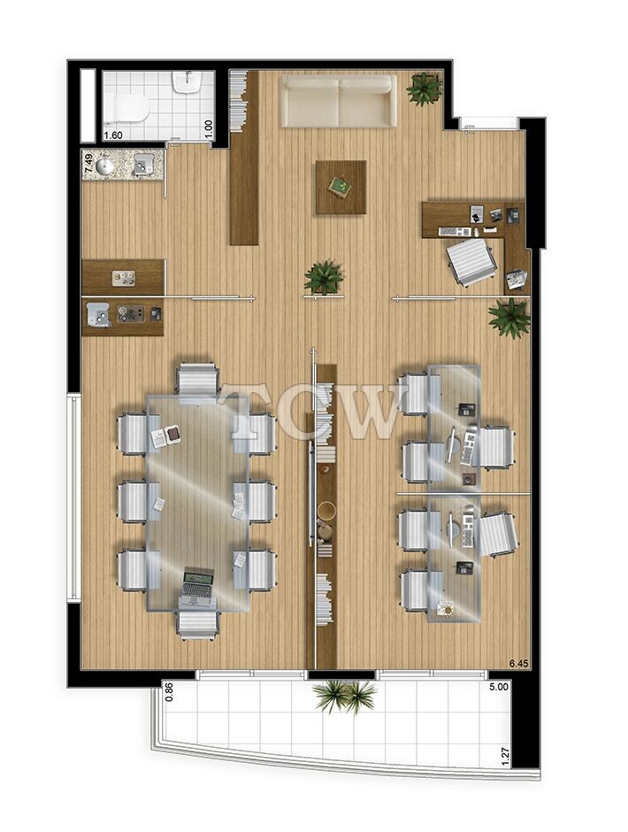 Conjunto Comercial-Sala à venda, 65m² - Foto 23