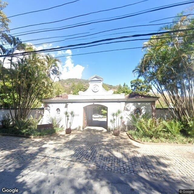 Imagem estática do "Street View" da localização