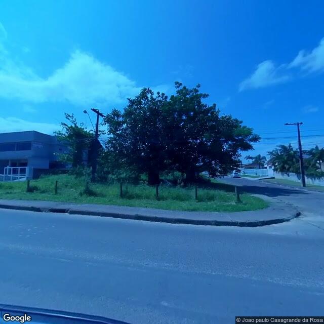 Imagem estática do "Street View" da localização