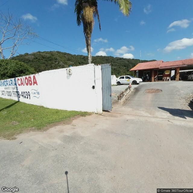 Imagem estática do "Street View" da localização