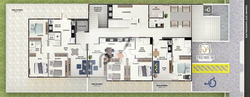 Apartamento à venda com 2 quartos, 50m² - Foto 4