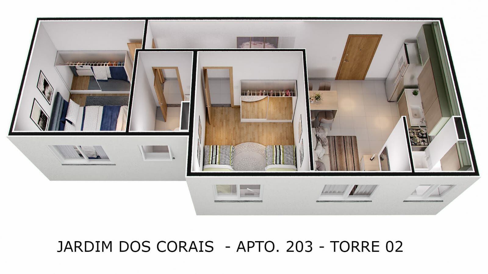 Apartamento à venda com 1 quarto - Foto 3