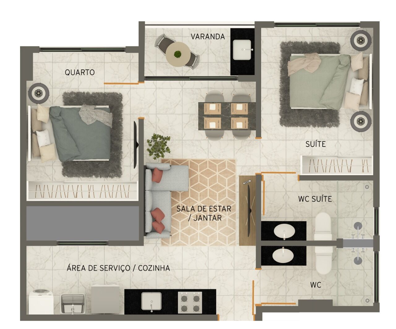 Apartamento à venda com 1 quarto, 38m² - Foto 17