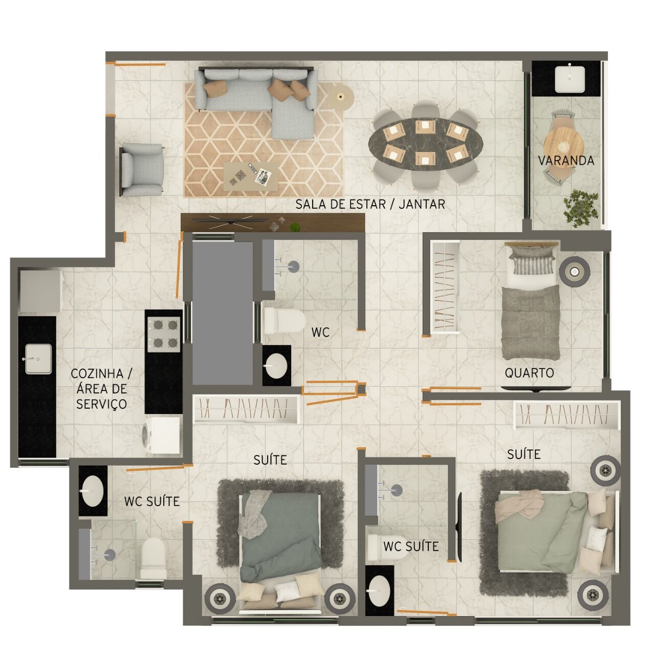 Apartamento à venda com 1 quarto, 38m² - Foto 20