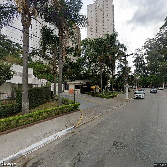 Imagem estática do "Street View" da localização