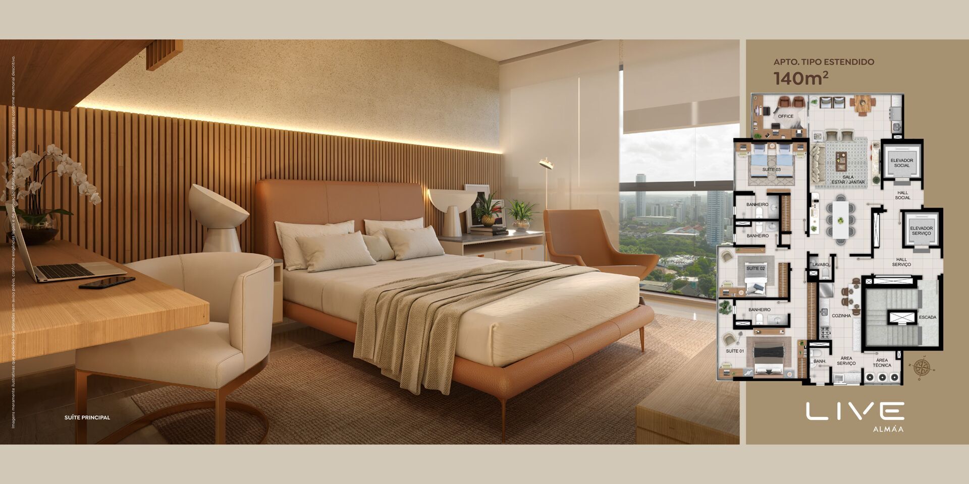 Apartamento à venda com 3 quartos, 140m² - Foto 30