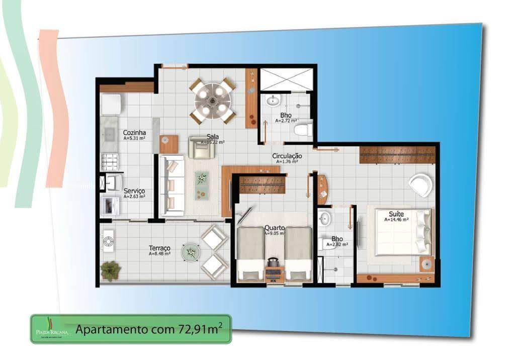 Apartamento à venda com 3 quartos, 88m² - Foto 49