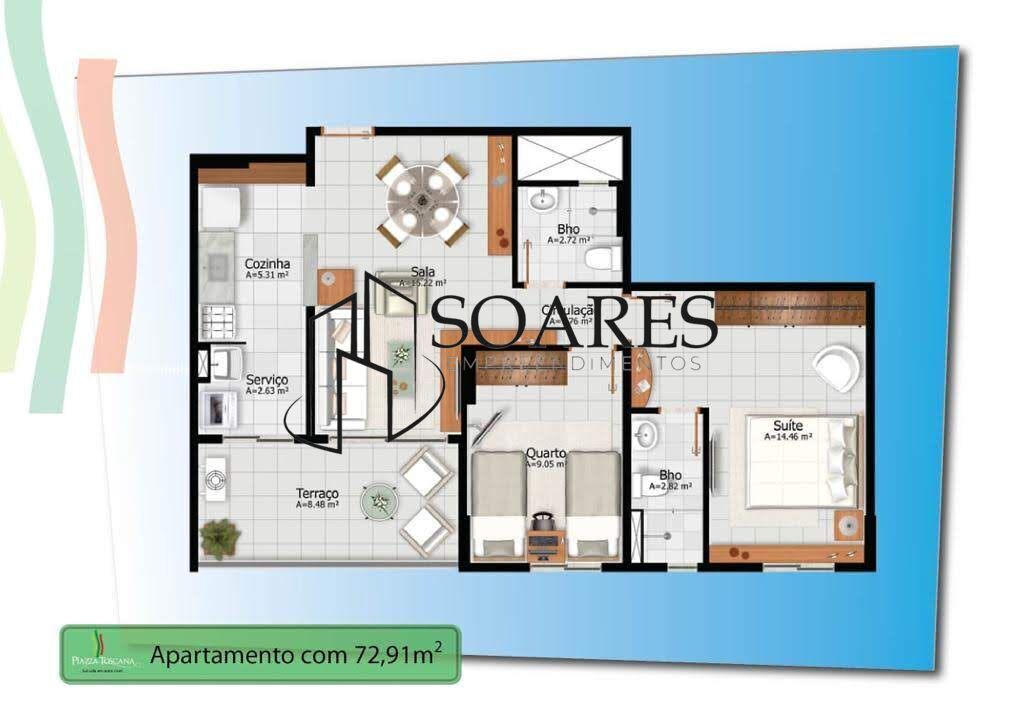 Apartamento à venda com 3 quartos, 88m² - Foto 49